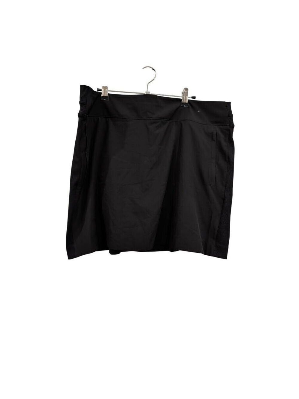 Women's Black Stretch Skort Size XXL